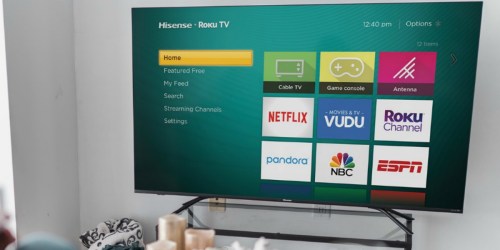 Hisense 58″ 4K LED Roku Smart TV Only $278 Shipped on Walmart.online