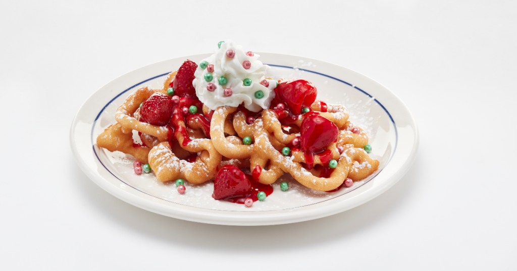 Oh What Funnel Cakes from IHOP