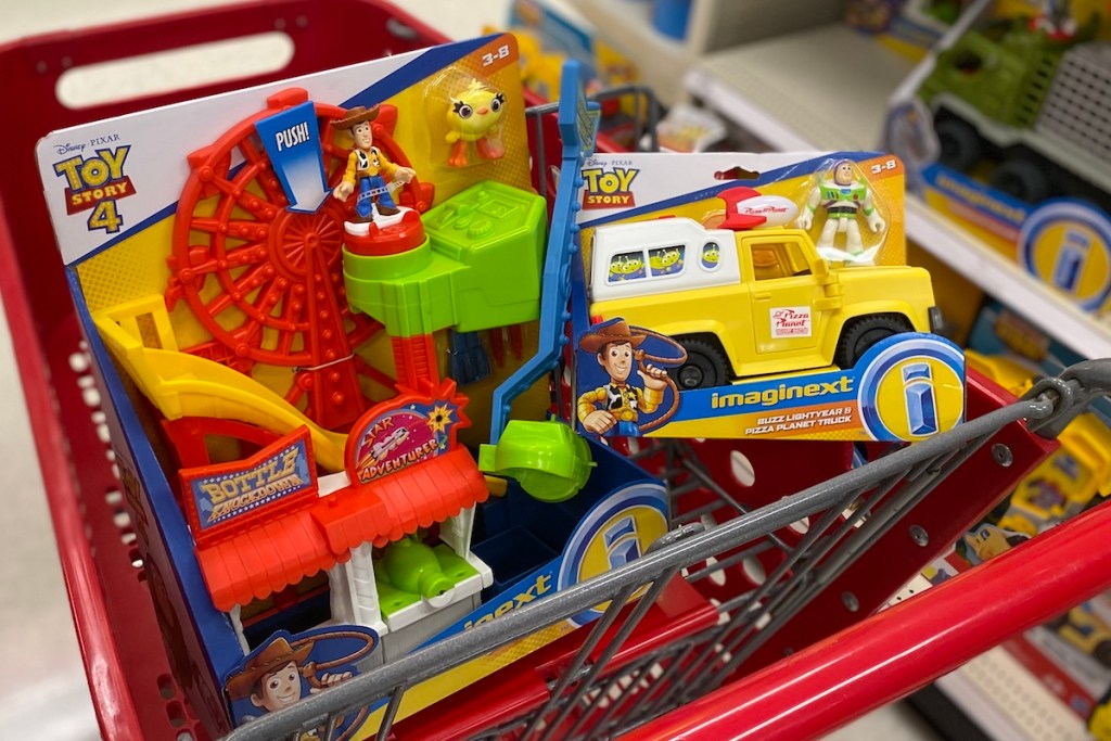 Imaginext Toys in Target cart