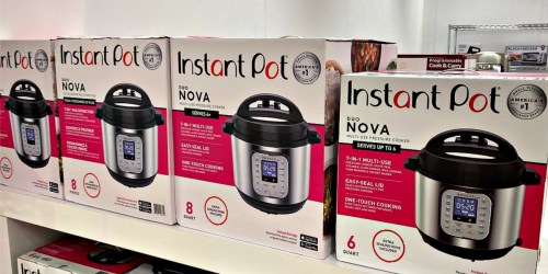 Instant Pot Duo Nova Pressure Cooker as Low as $50.95 Shipped at Target