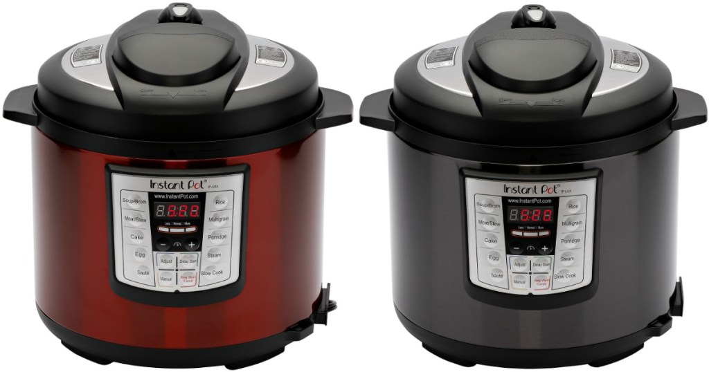 Instant Pot Lux60 in red and gray