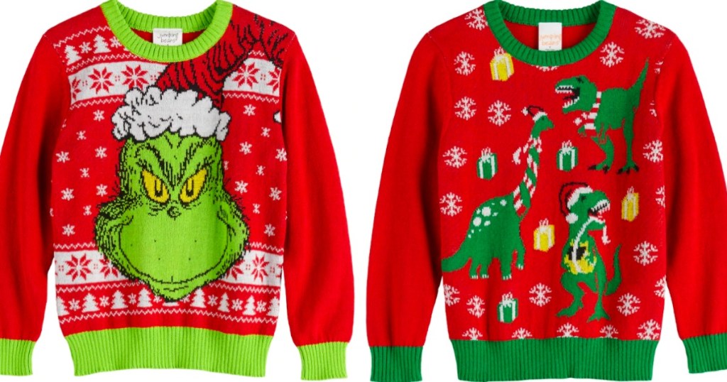 Jumping Beans Ugly Christmas Sweater