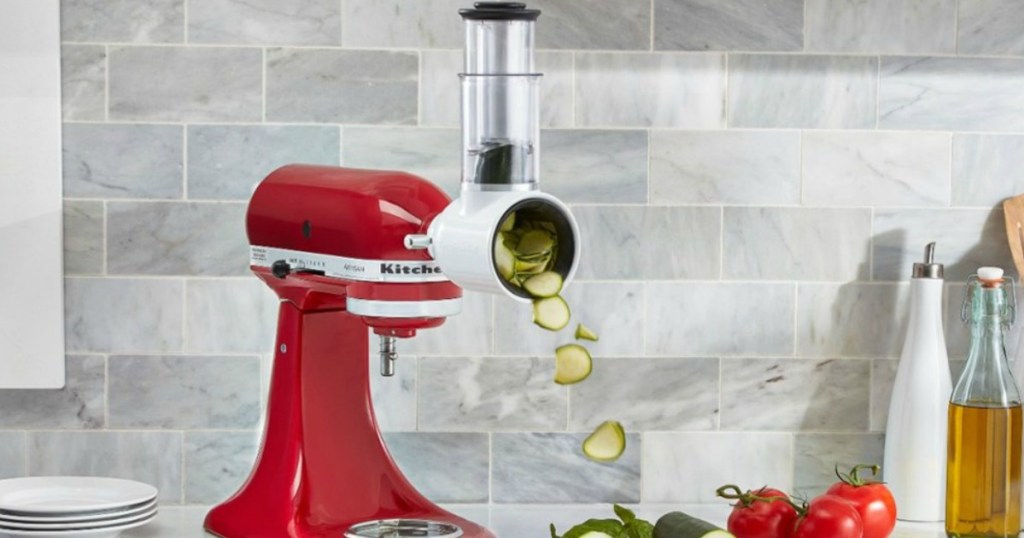 KitchenAid Slicer with vegetables