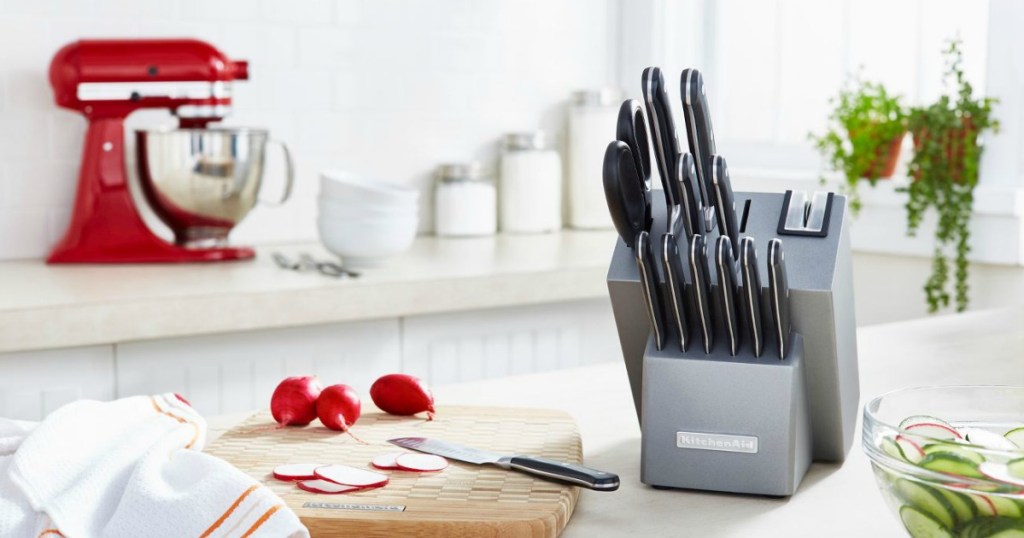 Kitchenaid Cutlery in modern kitchen