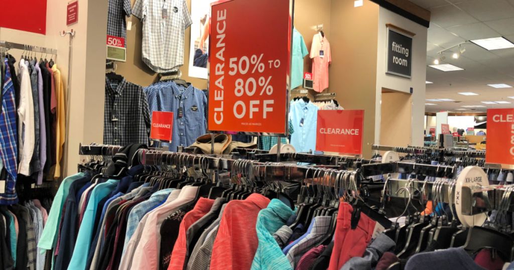 Kohl's Clearance Sign