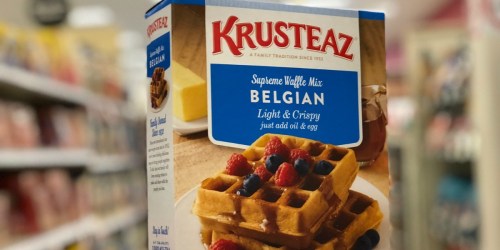 Krusteaz Pancake or Waffle Mix Only 9¢ at Target After Cash Back