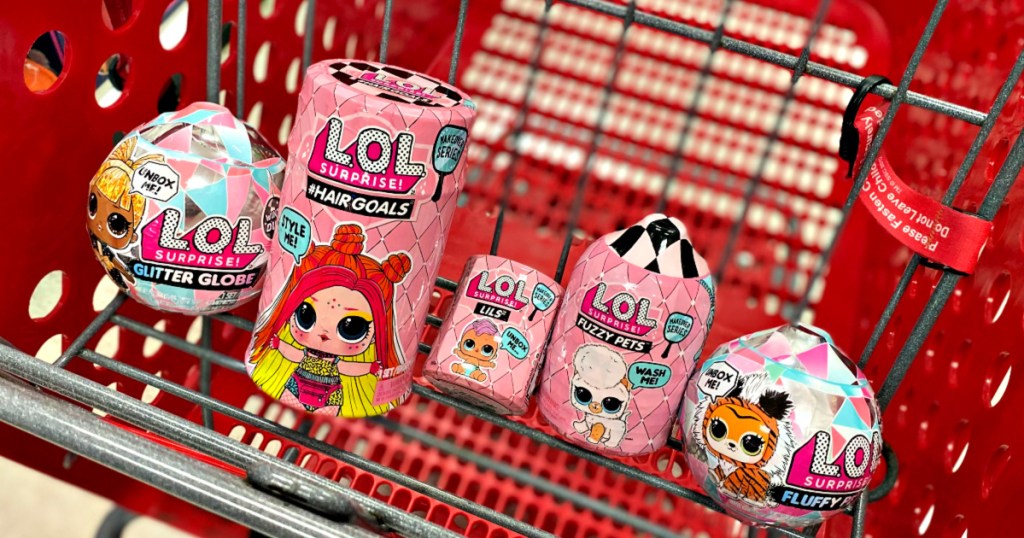 L.O.L. Surprise! Dolls in Target Cart