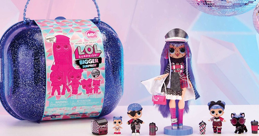 L.O.L. Surprise! Winter Disco Bigger Surprise and dolls