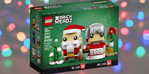 LEGO BrickHeadz Mr. & Mrs. Claus Only $13.99 at Walmart (Regularly $25)