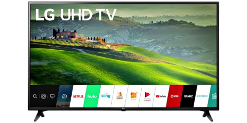 LG 60″ LED Smart 4K TV Only $399.99 Shipped (Regularly $550)