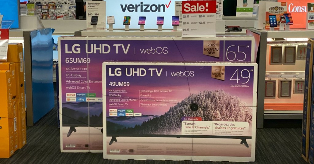 LG UHD TVs at Target