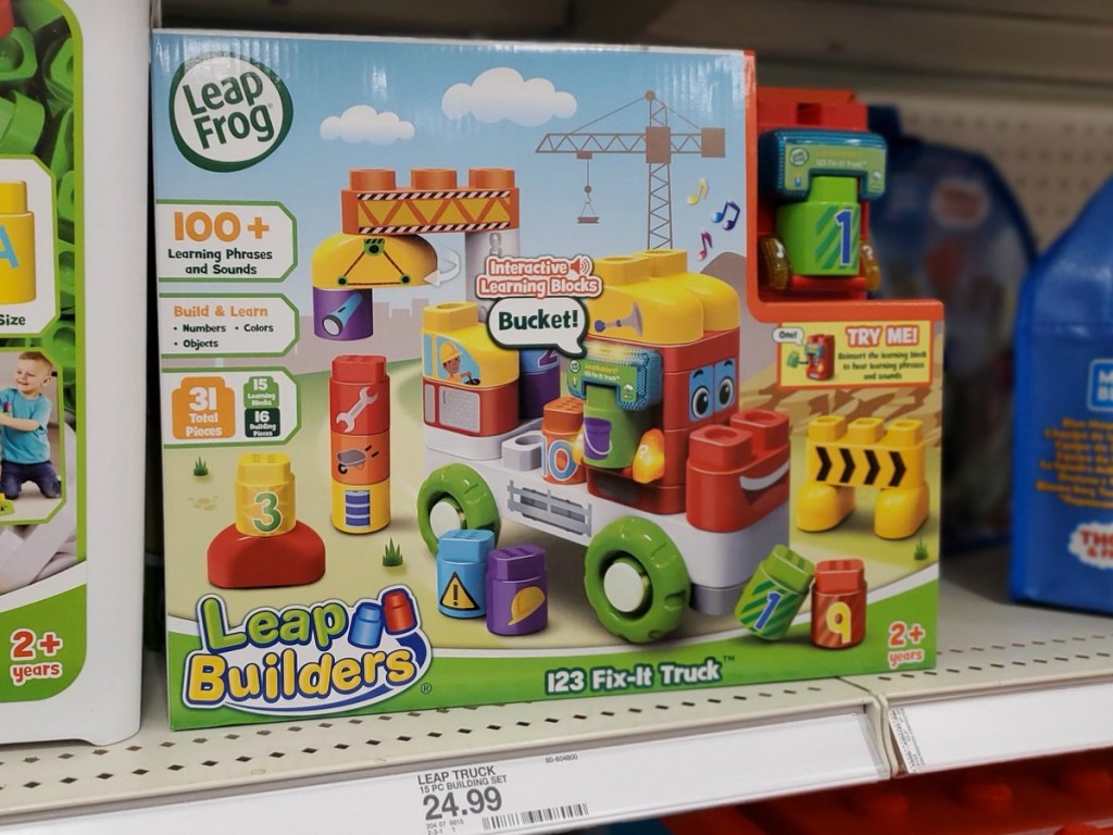 Leap Frog Leap Builders on Target shelf