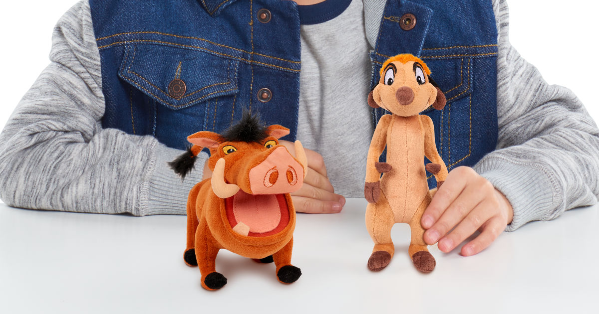 Lion King Plush Timon & Pumbaa Bundle