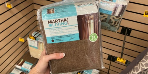 Martha Stewart Living Curtain Panels Possibly Only $1 at Home Depot (Regularly $20+)