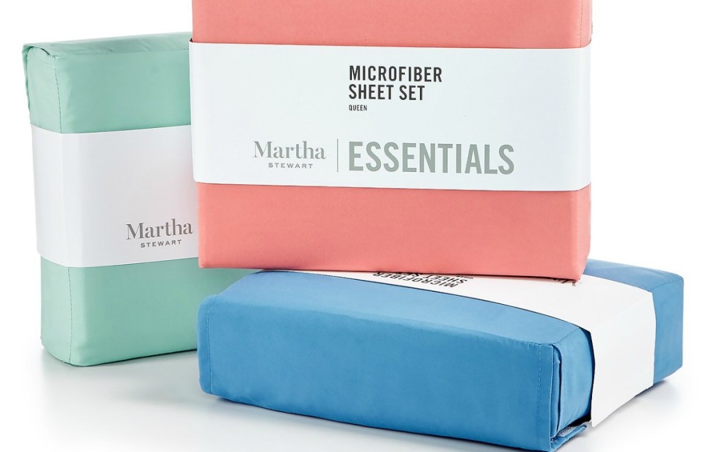 Martha Stewart Microfiber Sheet Sets