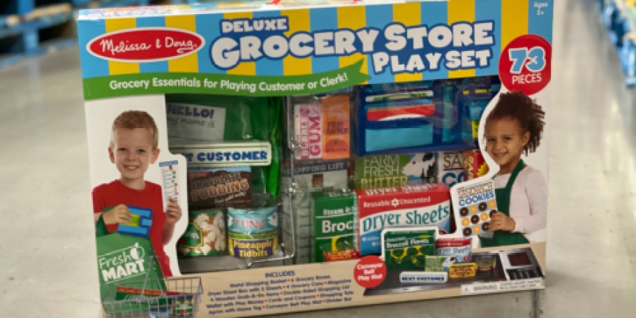 Melissa & Doug 73-Piece Grocery Store Playset Only $13.48 on Amazon (Reg. $32.49)