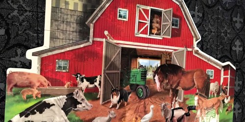 Melissa & Doug Barnyard-Shaped Floor Puzzle Only $7.73 (Regularly $13)