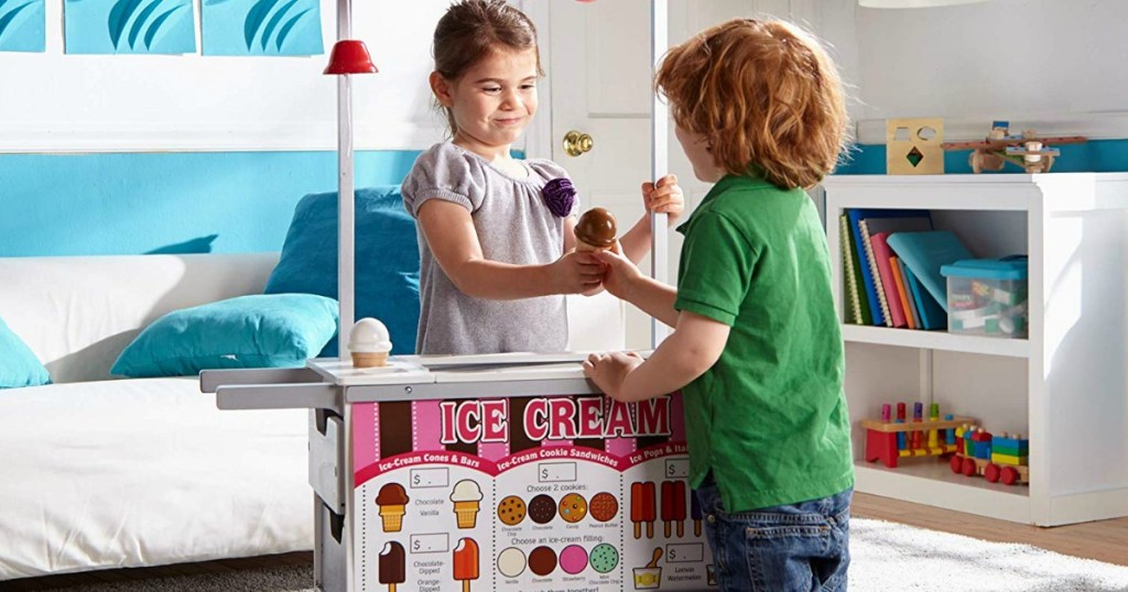 Melissa & Doug Wooden Snacks & Sweets Food Cart