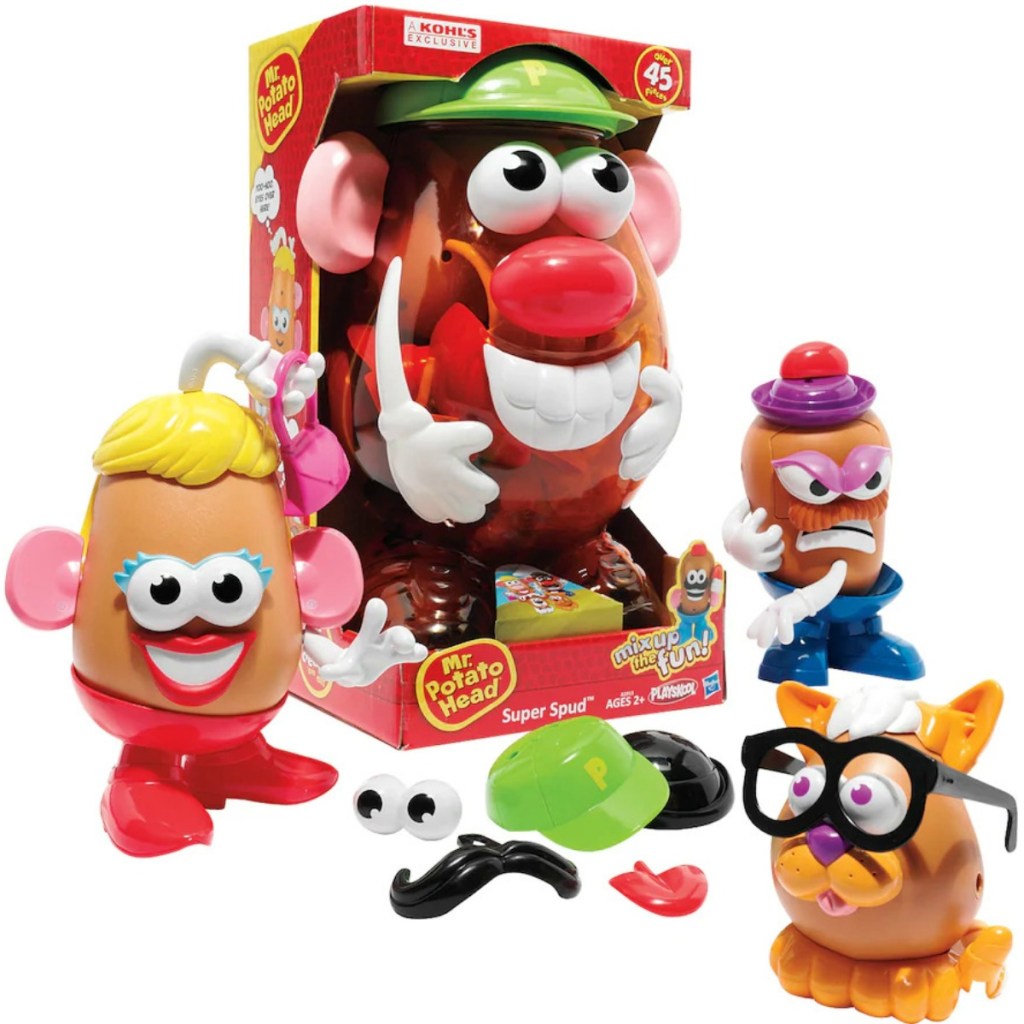 Mr. Potato Head Super Spud Set with pieces