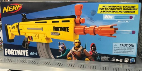 NERF Fortnite Ar-L Motorized Blaster Only $19.99 at JCPenney (Regularly $50)