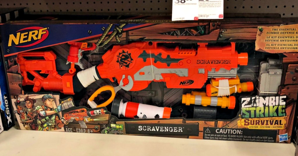 Nerf Zombie Strike Survival System Scravenger Kit