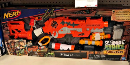 NERF Zombie Strike Survival System Scravenger Kit Only $19.99 (Regularly $50)