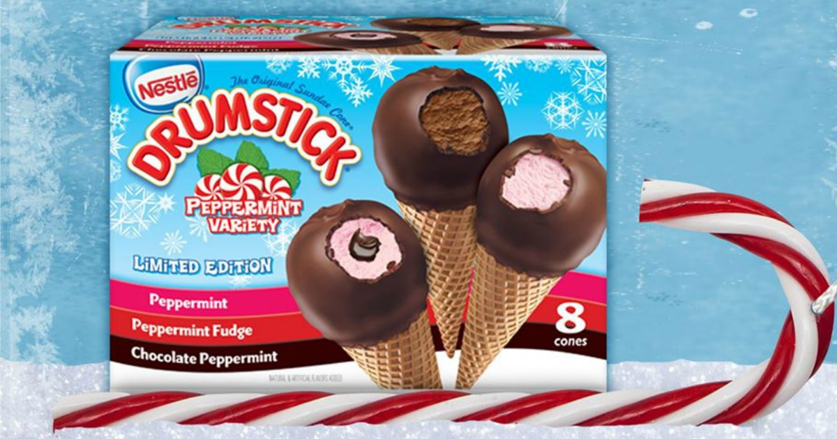 Nestle Drumstick Peppermint Variety Pack Box Art