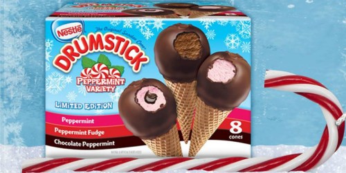 Limited Edition Nestle Drumstick Peppermint Variety Pack | Available at Walmart