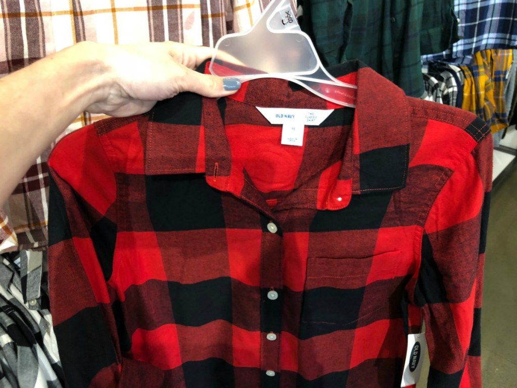 Old Navy Flannel Shirt in Women's