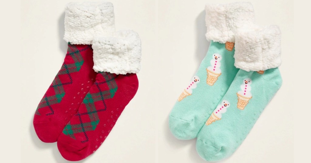 Old Navy Sherpa Socks for Women