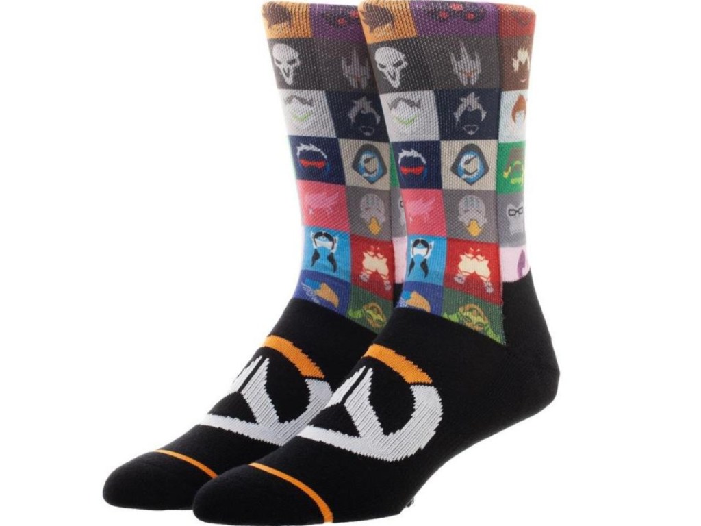 Overwatch Icons Logo Socks