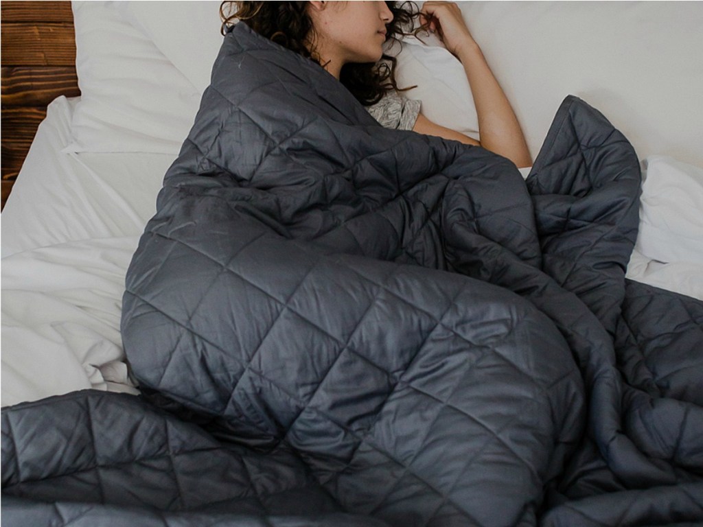 Pine and River Cotton Weighted Blanket