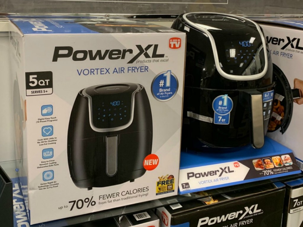 Store display of the Power XL Air Fryer