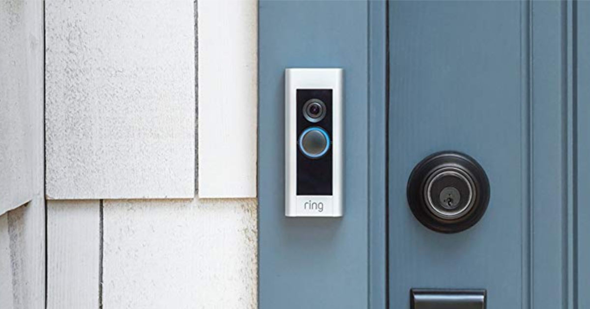 Ring Doorbell pro in satin