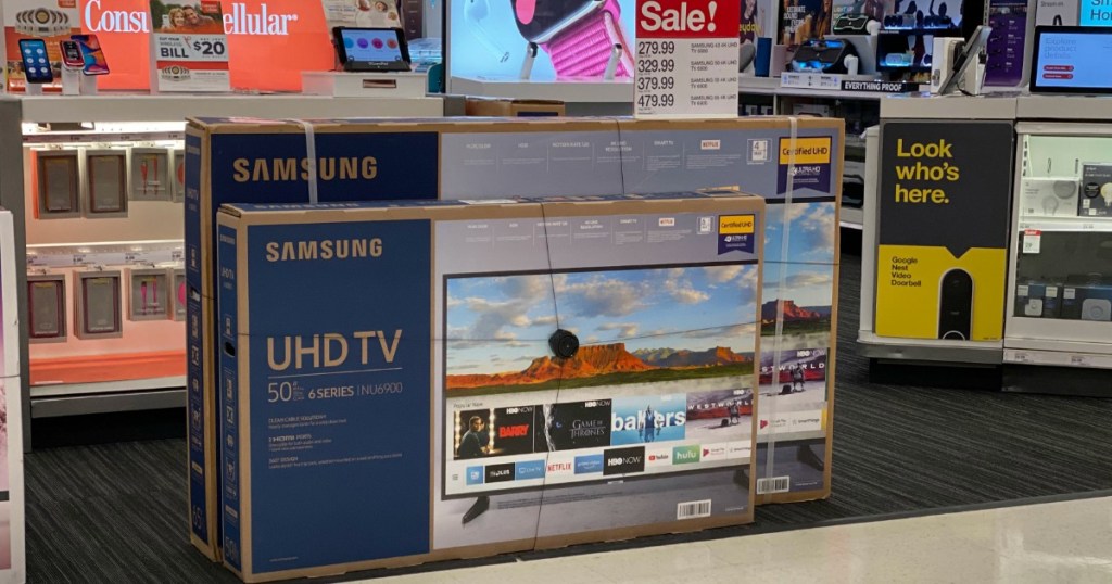 Samsung TVs at Target