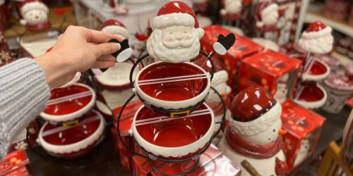 Holiday St. Nicholas Square Holiday Decor Bowls as Low as $18.65 Shipped + Earn Kohl’s Cash