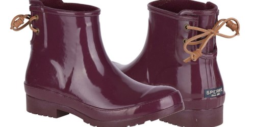 Sperry Women’s Rain Boots Only $37.99 at Zulily (Regularly $65)