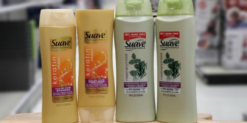 $5 in NEW Suave Hair Care Coupons = Shampoo & Conditioner Only 24¢ Each at Target