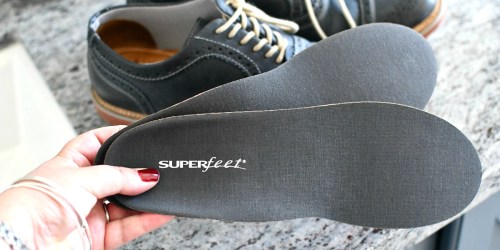 TWO Pairs of Superfeet Men’s or Women’s Charcoal Insoles Just $29.95 Shipped (Regularly $120)