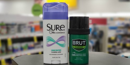 FREE Brut or Sure Deodorant After CVS Rewards