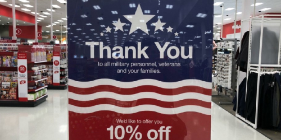 Target Military Discount for Veterans and Families | Get 10% Off TWO Purchases!