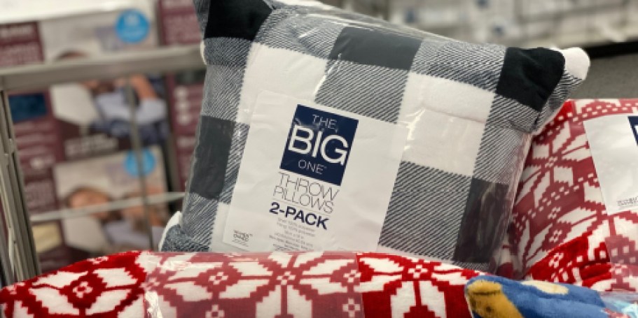 WOW! Kohl’s Big One Throw Pillow 2-Packs from $8.39 (ONLY $4.20 Per Pillow!)