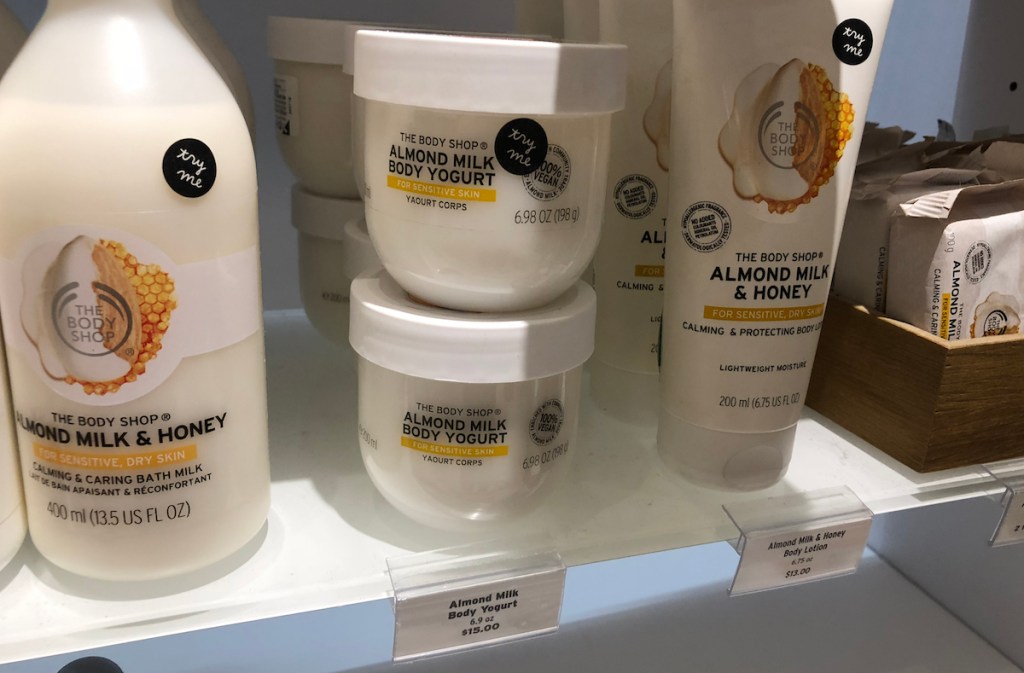 The Body Shop Almond Milk Body Yogurt