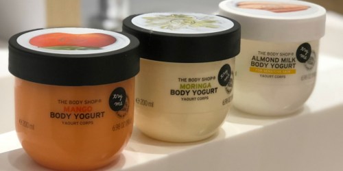 The Body Shop Body Yogurts Only $10 + Free Gift w/ $60 Purchase & More