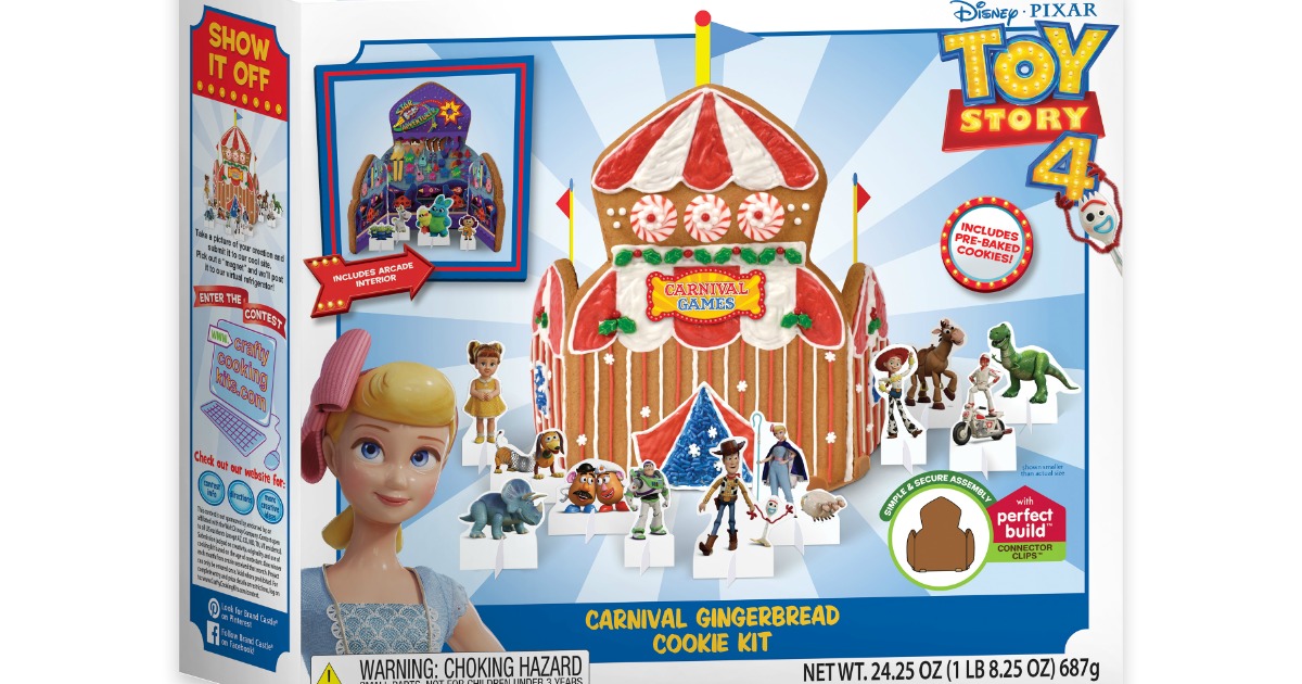 Disney Toy Story 4 gingerbread house box