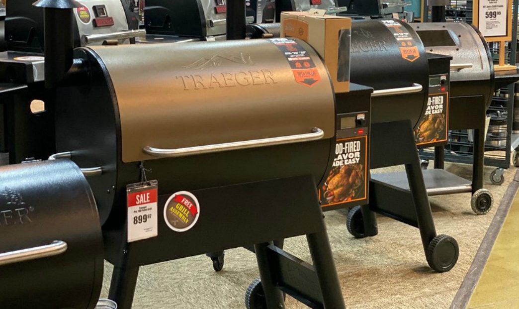 Traeger grills at Bass Pro Shops