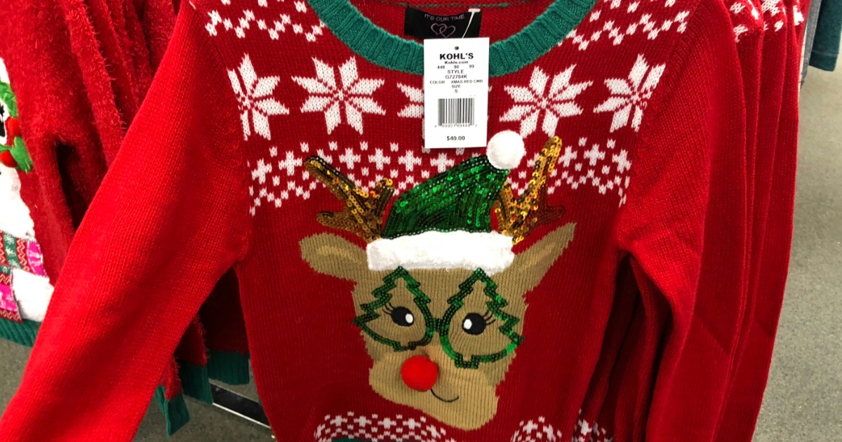 Ugly Christmas Sweater at Kohl's