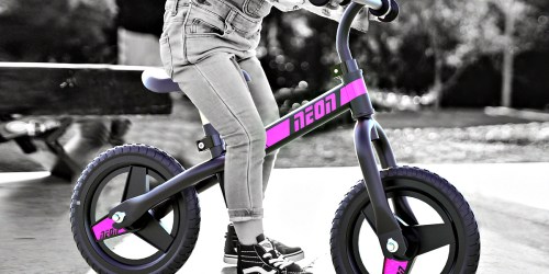 Yvolution Neon Balance Bike Only $15 at Walmart (Regularly $30)