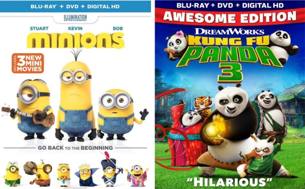 minions, kung fu panda 3