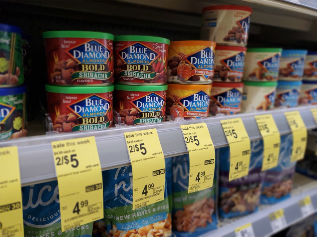 Blue Diamond Almonds at Walgreens